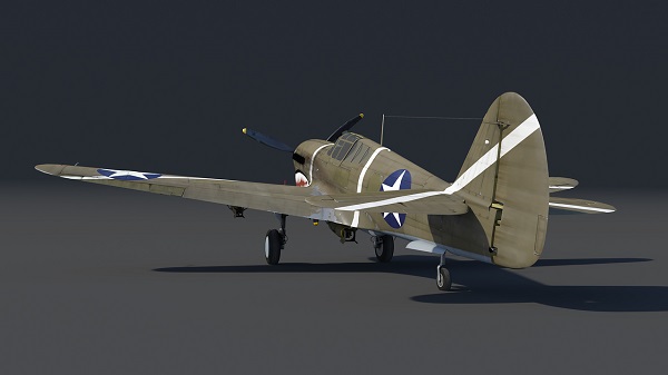 战争雷霆寇蒂斯P-40F：地中海死亡天使
